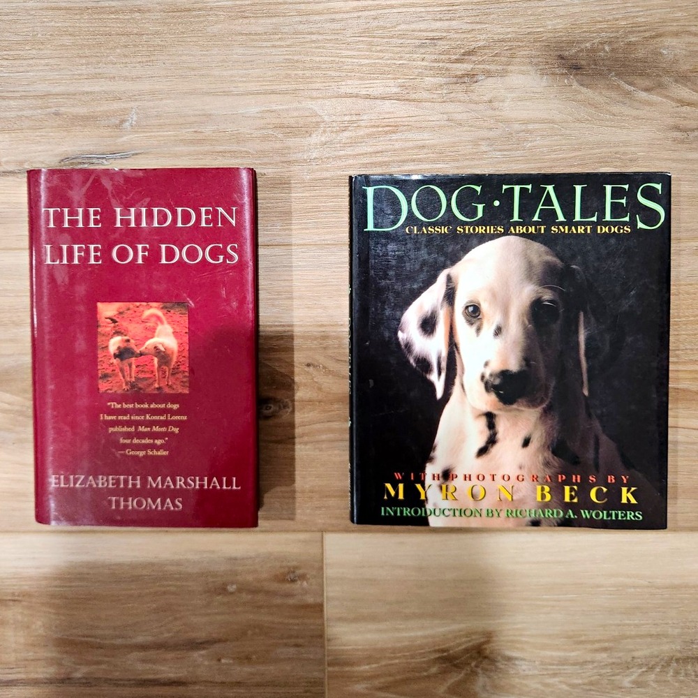 2 Dog Themed Books - The Hidden Life Of Dogs And Dog Tales